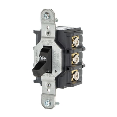 Hubbell Wiring Device-Kellems Safety Switch, 3P, Three Phase, Indoor, Stainless Steel HBL7810S